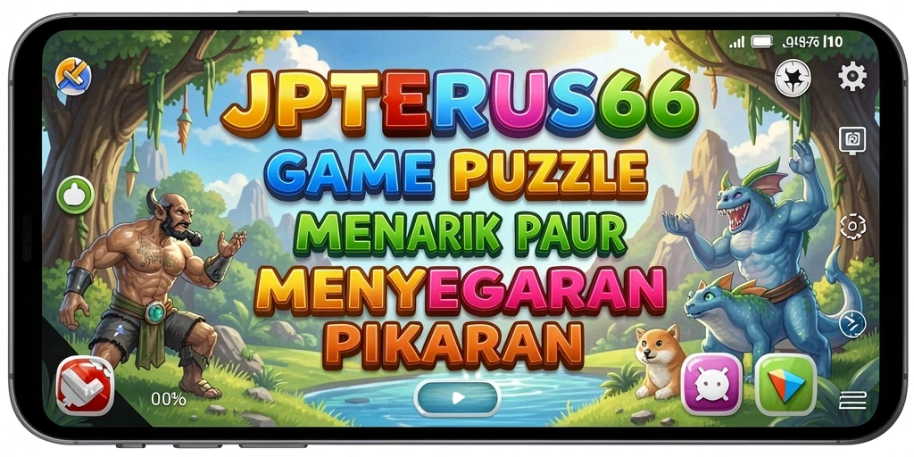 Tangkapan layar gameplay JPTERUS66 menampilkan tantangan puzzle yang menarik.