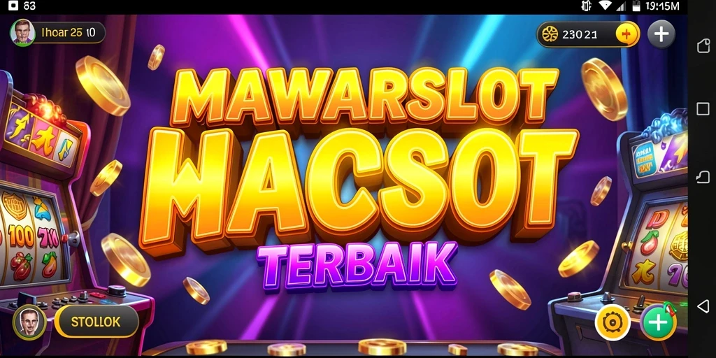 Screenshot gameplay MAWARSLOT menampilkan aksi seru dari permainan slot arcade.