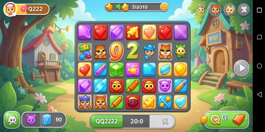 Gameplay seru dan penuh warna dari QQ222.