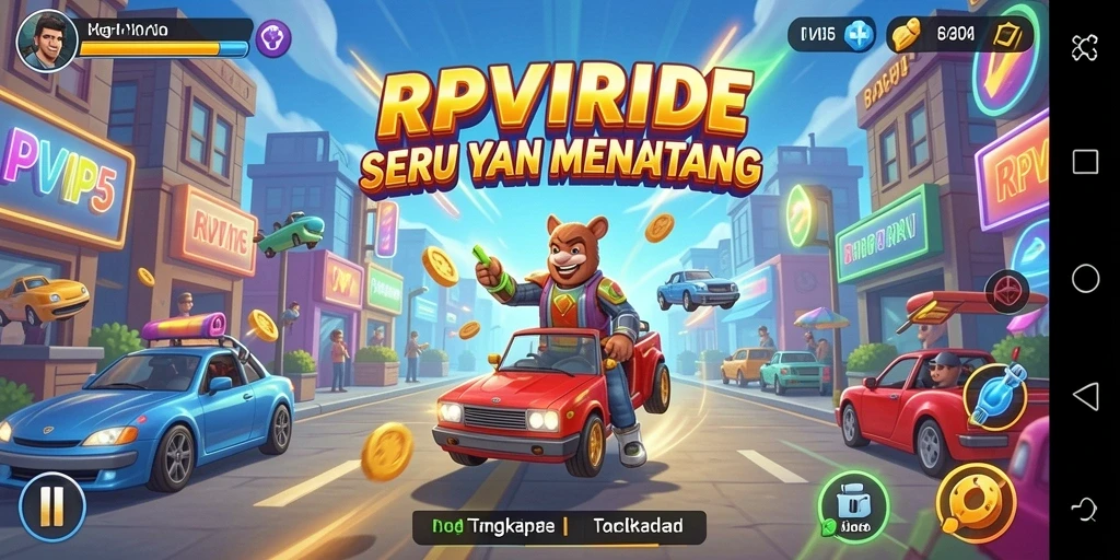 Tampilan gameplay RPVIP5 yang penuh aksi dan tantangan.