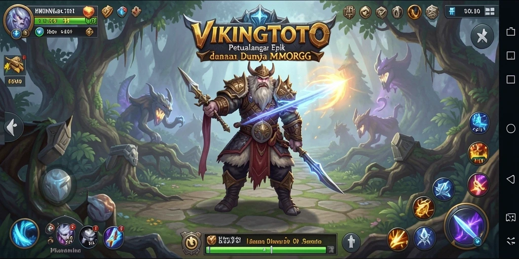 Tampilan gameplay VIKINGTOTO yang seru dan aksi mendebarkan.